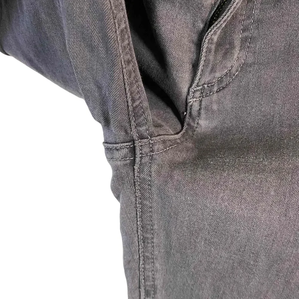 Rag & Bone Womens Gray Moto‎ Skinny Jeans with Zippered Legs & Pockets Size 29